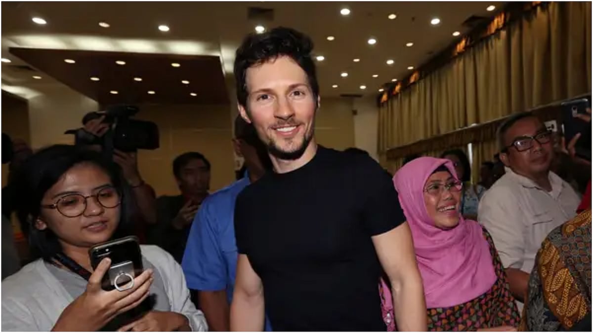 | Photo: AP : Telegram CEO Pavel Durov 